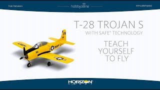 HobbyZone T28 Trojan S with SAFE [upl. by Gnod]