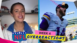 NFL Week 4 Overreactions Sam Darnolds Vikings stand out from the rest [upl. by Uhn615]