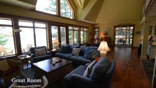 Lake Muskoka Cottage amp Boathouse for sale  Now SOLD   895 feet frontage [upl. by Ydnagrub223]