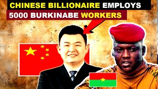 BURKINA FASO CHINA EMPLOYS 5000 BURKINABE WORKERS IBRAHIM TRAORE WAS SHOCKED [upl. by Naillij]