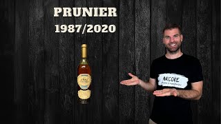 PRUNIER 19872020  Intense fruity and spicy Cognac from the Petite Champagne  REVIEW [upl. by Esenej]