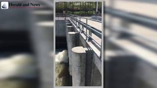 Water flows at the A Canal headgates 4262018 [upl. by Coe]