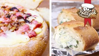 2 Recettes pour lhiver  La TartiBread et La Baguette Cheesy [upl. by Wiltshire]