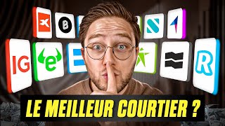 QUEL EST LE MEILLEUR COURTIER POUR INVESTIR EN BOURSE  Mise à jour 2025 [upl. by Oicnevuj]