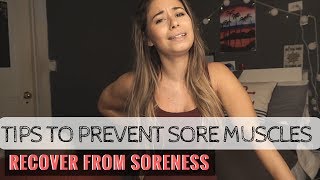 Preventing Muscle Soreness  Recover from DOMS [upl. by Aitram485]