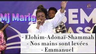 Mj Maria  ElohimAdonaïShammahnos mains sont levéesEmmanuel [upl. by Hulbig]