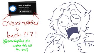 OverSimplified is back ​OverSimplified please watch this  speedpaint [upl. by Tansey]