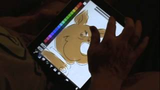 iPad  ArtStudio tutorial 01 [upl. by Nobie412]