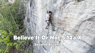 Believe It Or Not 512a X Second Ascent  Headpointing in The Gunks [upl. by Lindgren]