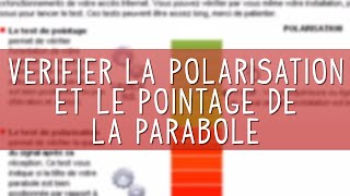 Vérifier la polarisation et le pointage de la parabole du Kit Internet Satellite NordNet [upl. by Laurene]