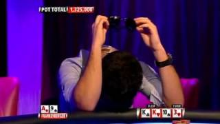 Andrew Feldman Crying on PartyPoker Premier League [upl. by Besnard]