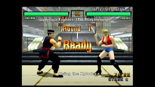 Virtua Fighter 3TB Playthrough using the Dreamcast Xploder D Dreamcast Sega DC CheatCodes Sub [upl. by Nnyluqcaj144]