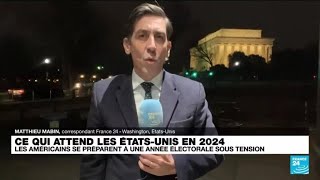 Ce qui attend les ÉtatsUnis en 2024 • FRANCE 24 [upl. by Norford]