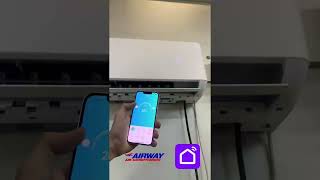 Cómo conectar el WiFi en un Aire Acondicionado Inverter Airway [upl. by Nauq]