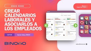 ODOO RRHH  Tutorial 06 📌 Crear calendarios laborales en Odoo y asociarlos a los empleados [upl. by Lecia]