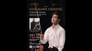 Jose Marie Eserjose  The Sendoff Recital Gabby Paguirigan piano [upl. by Emil]