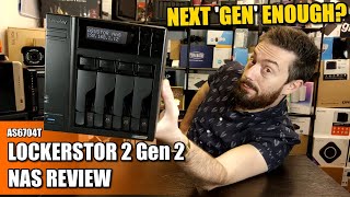 Asustor Lockerstor 4 Gen 2 NAS Review  Hardware Software and Apps [upl. by Sipple471]