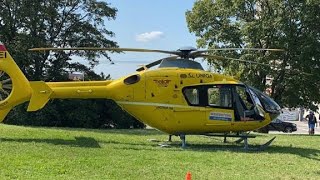 Christophorus Hubschrauber Start in Wien  Rettungshubschrauber Österreich [upl. by Simmons668]