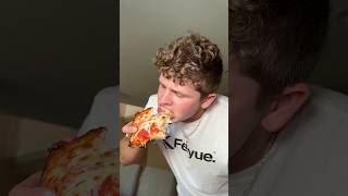 Eating Jets Pizza and doing a cheese pull test [upl. by Hahn640]