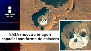 La NASA revela imagen fantasmagórica de una calavera vista desde el espacio [upl. by Akino]