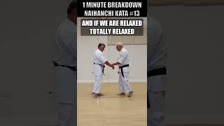 Naihanchi Opening move 2  1 minute kata shorts wado [upl. by Enitsej]