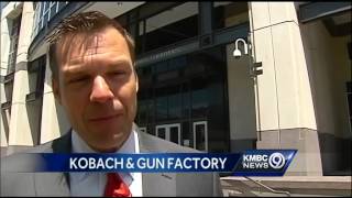 Kris Kobach has ties to new Overland Park gun factory [upl. by Kindig415]