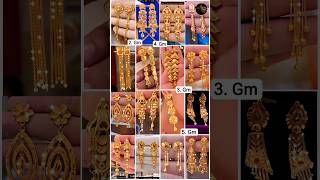 Gold Earrings Designs New Model 2024 Gold Sui DhagaLatest Gold Earrings Designsearrings vlog 99 [upl. by Donnie]