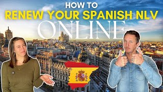 How to Renew your Spanish Visa Online NLV StepbyStep Guide [upl. by Smallman558]