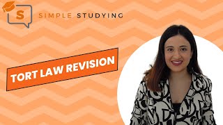 Tort law revision [upl. by Stefan]