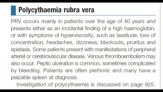 PRV Polycythaemia Rubra Vera [upl. by Rezal]