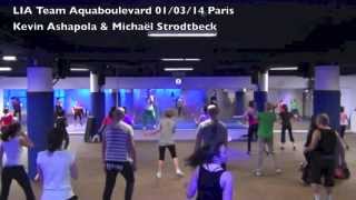 LIA Team Aquaboulevard Paris Kevin Ashapola amp Michael Strodtbeck 010314 [upl. by Eneleh]