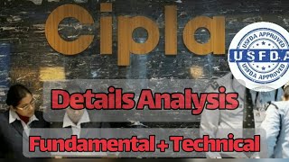 cipla share news today  Details Analysis  Usfda [upl. by Enehpets]