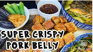 How to make bagnet crispy pork belly  super crunchy pork belly easy recipe panlasangpinoy [upl. by Japha]