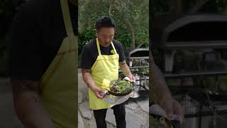 Roy Chois Korean Fajitas ooni cooking RoyChoi [upl. by Raney]