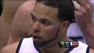 Deron Williams clutch shot vs Boston in HD [upl. by Nairim]