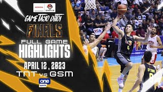 TNT vs Brgy Ginebra Finals G2 highlights  Honda S47 PBA Governors Cup  Apr 12 2023 [upl. by Spada932]