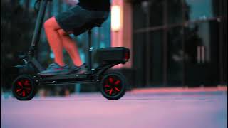 EcoRider E49 Electric Scooter With Seat [upl. by Yemrej]