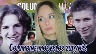 COLUMBINE VIDURINĖS MOKYKLOS ŽUDYNĖS  Eric Harris amp Dylan Klebold [upl. by Neirb]