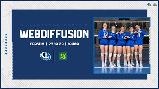 Volleyball féminin Carabins contre Vert et Or [upl. by Ona]