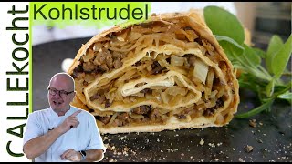 Der ist lecker Kohlstrudel nach Omas Rezept  Warum immer Kohlsuppe [upl. by Elvyn601]