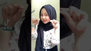 Tiktok Jilbab Cantik Nonjol Part 6 😍 [upl. by Cimah]