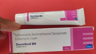 Ketoconazole cream  Dermiford BN cream review in hindi [upl. by Yllor]