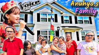 THE VOICE KIDS SEASON 3  ANUHYA TAMANG  HOME TOUR ANI KURA KANI 🤗🤗 [upl. by Geraud]