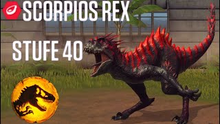 Jurassic World Das Spiel 377 SCORPIUS REX E750 Lvl40 Happy Halloween GerHD  Marcel [upl. by Sassan]