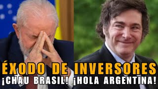 Brasil sufre un éxodo de inversores que ahora miran a la Argentina como un sustituto ideal  ASN [upl. by Dorella388]