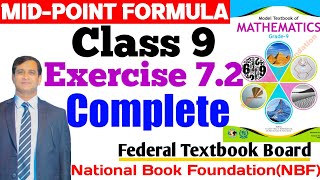 Class 9 Exercise 72 Complete Ex NBF Maths Ex 72 Class 9 federal board FBISE MathNational Book 2024 [upl. by Markson]