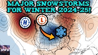 Major Snowstorms Coming This Winter Winter 20242025 [upl. by Adal]