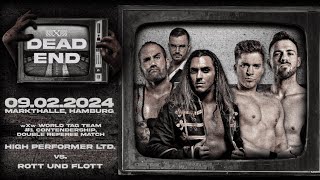 Hochspannung zwischen HighPerformer Ltd amp Rott und Flott bei wXw Dead End [upl. by Leinnad237]