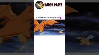 Ash Charizard vs Dragonite 🔥 [upl. by Anomahs]