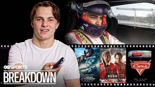 McLaren Driver Oscar Piastri Breaks Down Racing Movies  GQ Sports [upl. by Gretel]